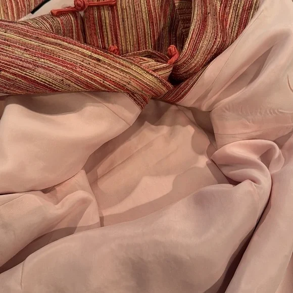 Shanghai 🔥dress with a coat. Silk 2 piece - Picture 12 of 13